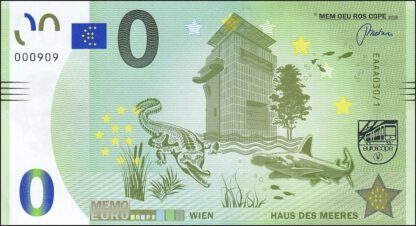 0 Euro bankbiljet Oostenrijk 2018 UNC