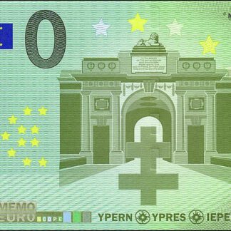0 Euro bankbiljet Belgie 2018 UNC