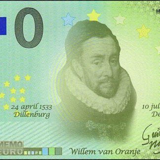 0 Euro bankbiljet Nederland 2019 UNC