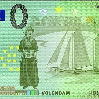 0 Euro bankbiljet 2018 UNC Nederland