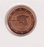 Estland 1 Cent 2011 UNC