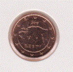 Estland 1 Cent 2015 UNC