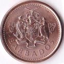 Barbados 1 Cent 2009 UNC
