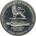 Ascension island 1 Crown 1978 UNC