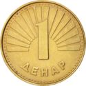 Macedonië 1 Dinar 2001 UNC