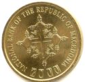 Macedonië 1 Dinar 2000 UNC