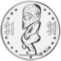 Cook Eilanden 1 Dollar 1992 UNC