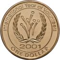 Australie 1 Dollar 2001 UNC