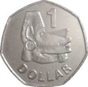 Solomon Island 1 Dollar 2008 UNC