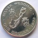 Bermuda 1 Dollar 1972 Proof