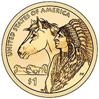 Amerika 1 Dollar 2012 P UNC