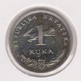 Kroatie 1 Kuna 1993 UNC