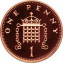 Engeland 1 Penny 2001 UNC