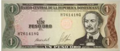 Dominicaanse Republiek 1 Peso Ore 1987 UNC