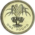 Engeland 1 Pound 1985 UNC