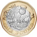 Engeland 1 Pound 2017 UNC