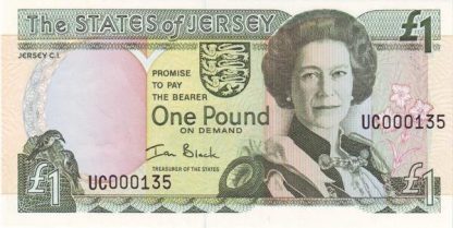 Jersey 1 Pound 2000 UNC