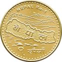 Nepal 1 Rupee 2009 UNC