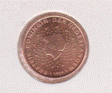 Nederland 1 cent 1999 UNC
