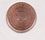 Nederland 1 cent 2001 UNC
