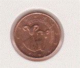 Cyprus 1 Cent 2012 UNC