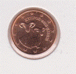 Cyprus 1 Cent 2016 UNC