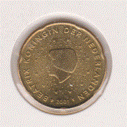 Nederland 10 Cent 2001 UNC