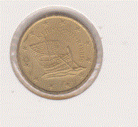 Cyprus 10 Cent 2011 UNC