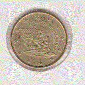 Cyprus 10 Cent 2013 UNC