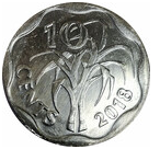 Swaziland 10 Cent 2018 UNC