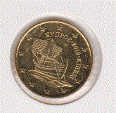 Cyprus 10 Cent 2019 UNC