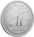 Canada 10 Cent 2025 Proef