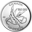 Canada 10 Cent 2019 UNC