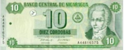 Nicaragua 10 Cordobas 2002 UNC