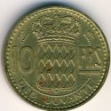 Monaco 10 Frank 1951 XF