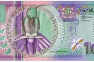 Suriname 10 Gulden 2000 UNC