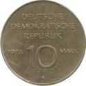 Duitse Democratische Republiek 10 Mark 1974 UNC