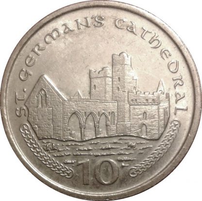 Eiland Man 10 Pence 2001 UNC