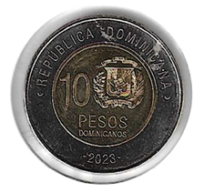 Dominicaan Republiek 10 Peso 2023 UNC