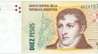 Argentina 10 Pesos N.D UNC