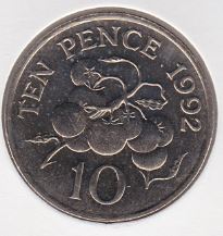 10 Pence 1992 UNC