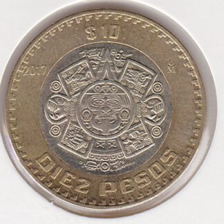 10 Pesos 2017 UNC