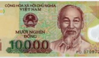 Vietnam 10.000 Dong 2007 UNC