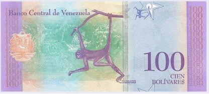 Venezuela 100 Bolivares 2018 UNC