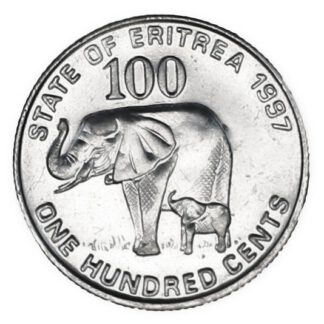Eritrea 100 Cent 1997 UNC