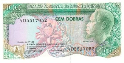 100 Dobras 1989  UNC