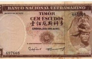 Portugees Timor  100 Escudos 1963 UNC