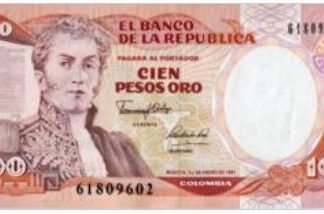 Colombia 100 Pesos 1991 UNC