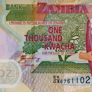 1000 Kwacha 2008 UNC