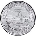 Bolivia 2 Boliviavos 2017 UNC